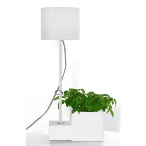 Bordslampa POT vit