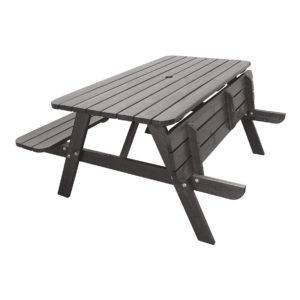 picknickset i grå rasta